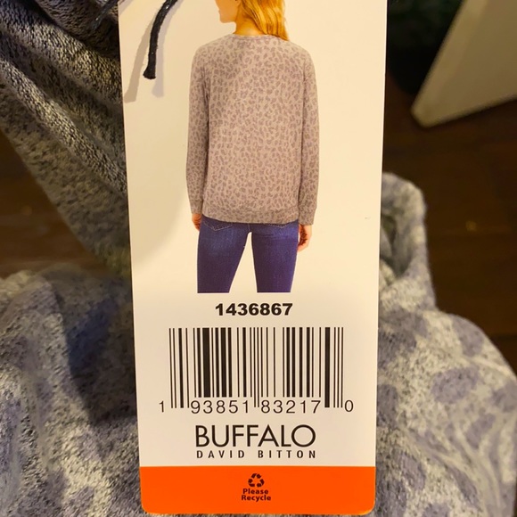 Buffalo David Bitton Animal Print Sweatshirt XXL - Picture 5 of 5